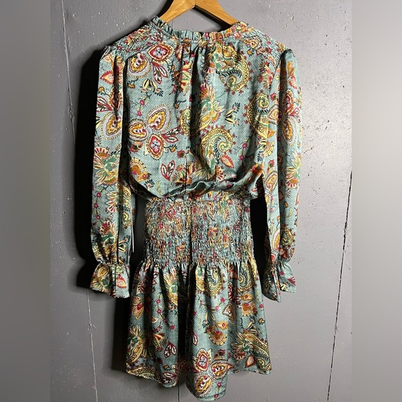 Bishop + Young NWT Marmont Boho Dress in Kade Paisley.  Size S - Picture 2 of 10